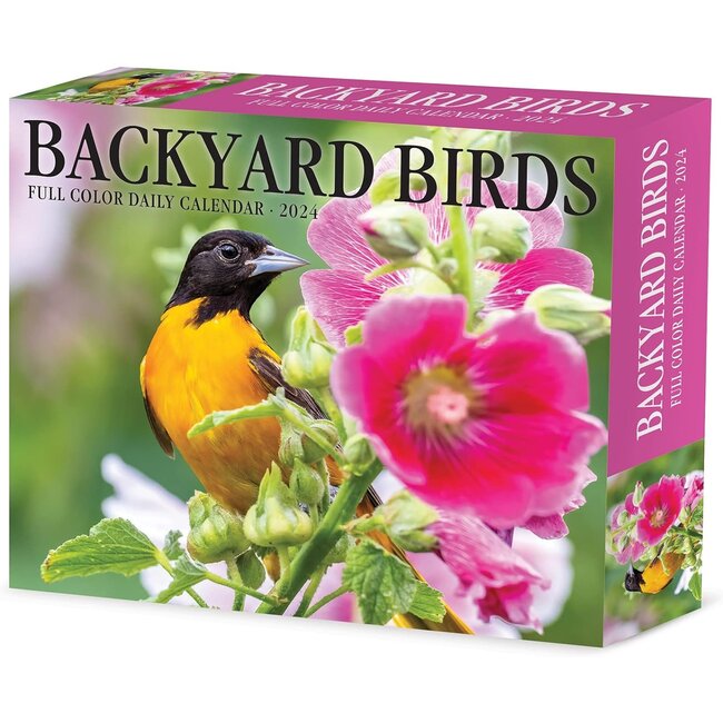 Willow Creek Garden birds tear-off calendar 2025 Boxed