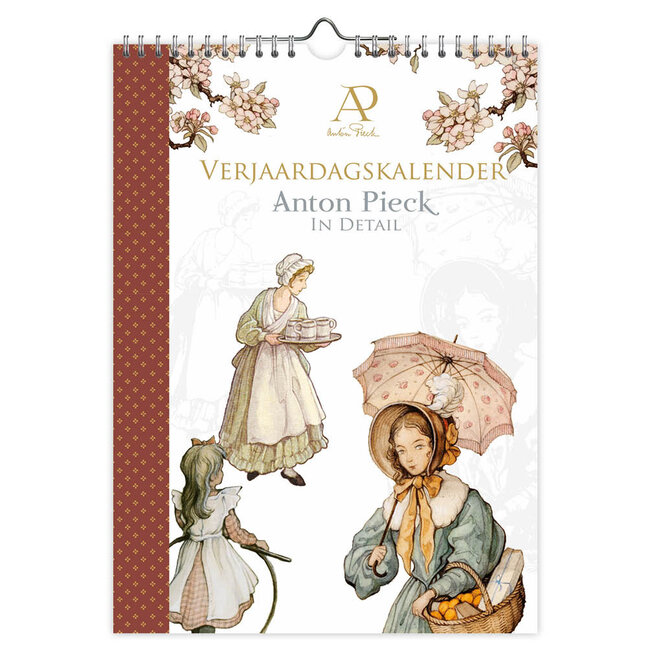 Anton Pieck Calendario detallado de cumpleaños