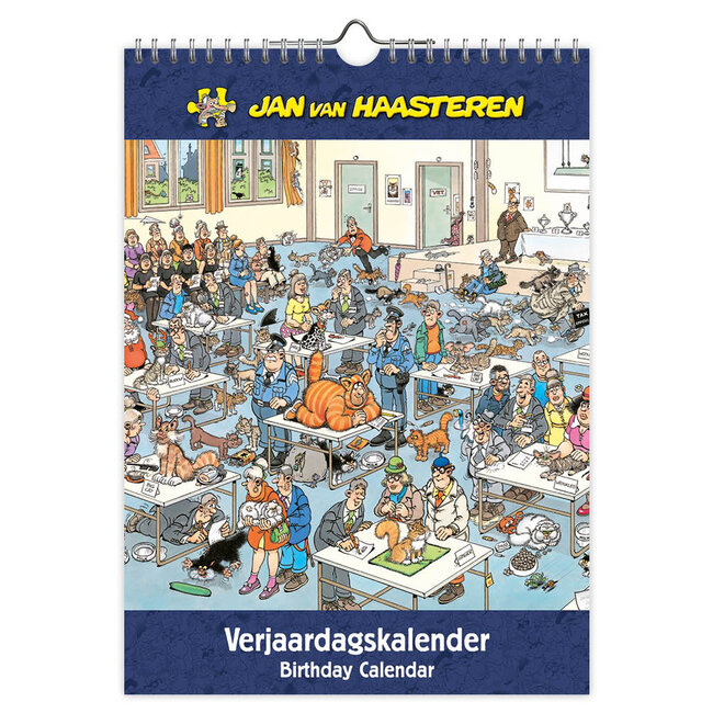Calendario de cumpleaños de Jan van Haasteren