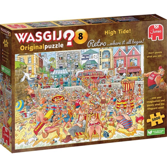 Wasgij 8 Retro Flood ! Puzzle 1000 pièces