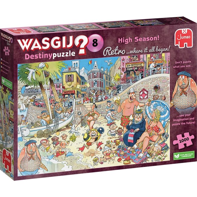Jumbo ¡Wasgij Destiny 8 Temporada Alta! Puzzle 1000 piezas