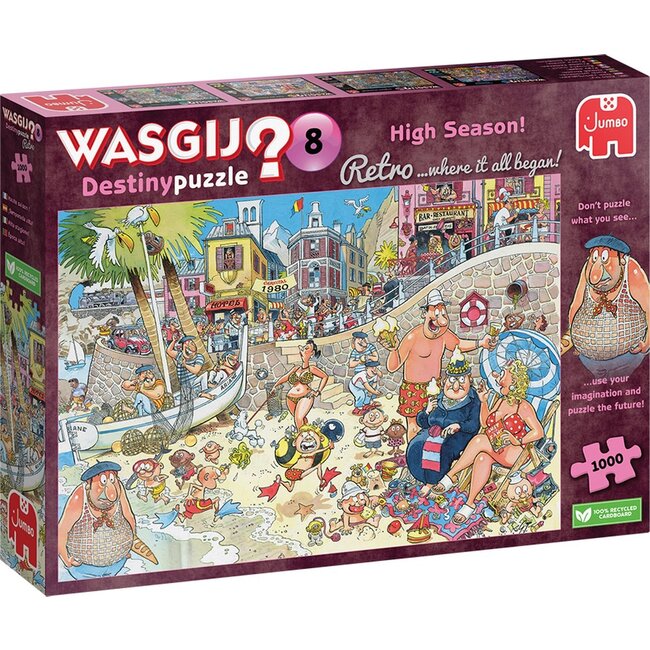 Wasgij Destiny 8 High Season! Puzzle 1000 pieces