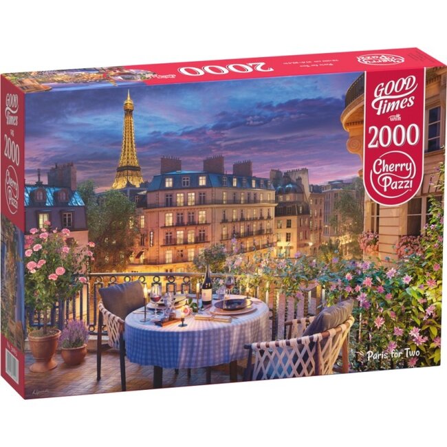 CherryPazzi París para dos Puzzle 2000 piezas