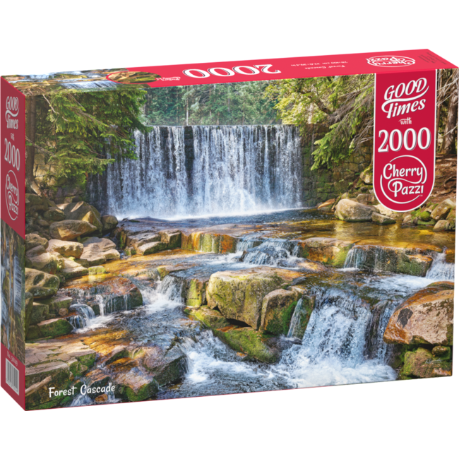 CherryPazzi Puzzle a cascata della foresta 2000 pezzi