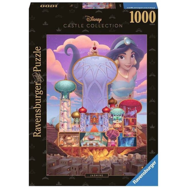 Disney Castles - Jasmine Puzzel 1000 Stukjes