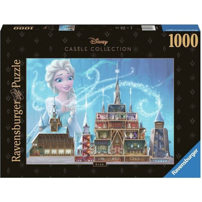 Disney Castles - Elsa Puzzel 1000 Stukjes