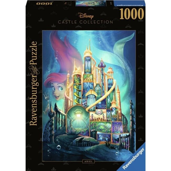 Disney Castles - Puzzle di Ariel 1000 pezzi