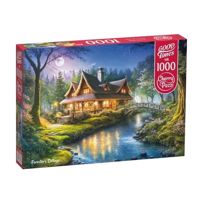 CherryPazzi Puzzle "Forester's Cottage" 1000 pièces