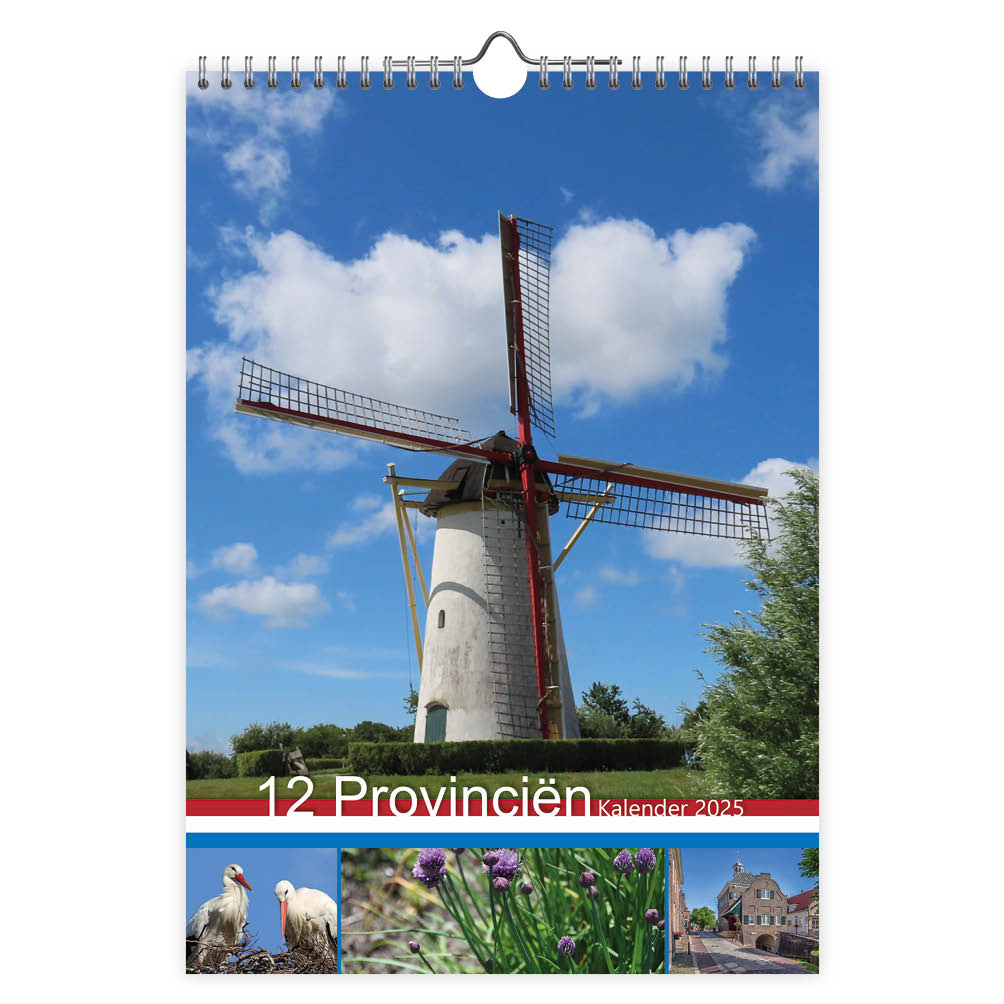 12 Province Calendario mensile 2025 Comprare? Ordinare facilmente