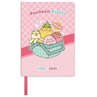 Grupo Pusheen Fruits Pocket School Diary 2025 - 2025