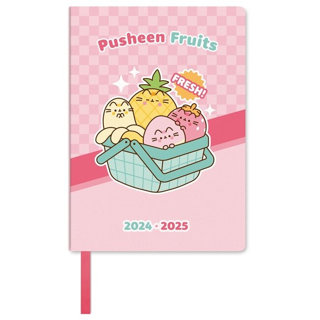 Pusheen Fruits Pocket School Diary 2025 - 2025