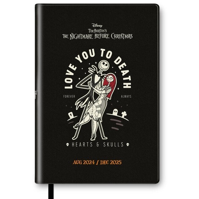 Agenda scolaire de poche de Nightmare Before Christmas 2025 - 2025