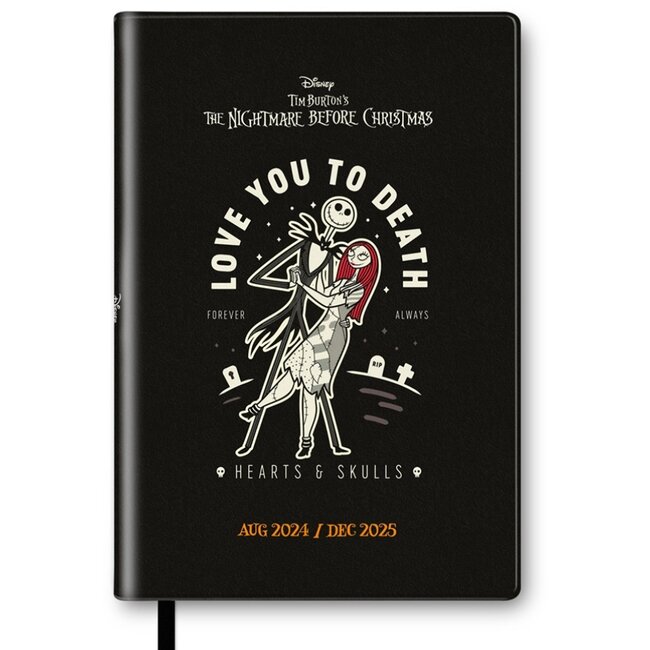 Nightmare Before Christmas Pocket School Agenda 2024 - 2025