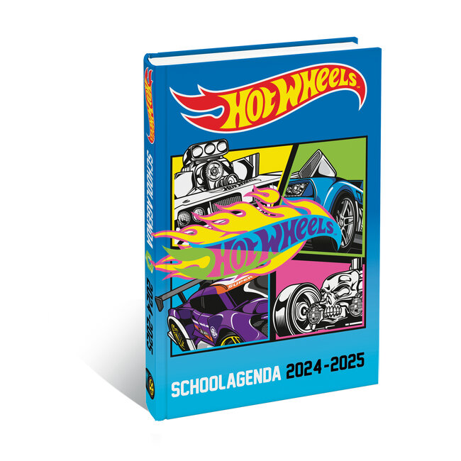 Diario scolastico Hot Wheels 2025-2025
