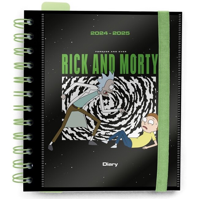 Rick and Morty Dag School Agenda 2024-2025 ( aug - juni )