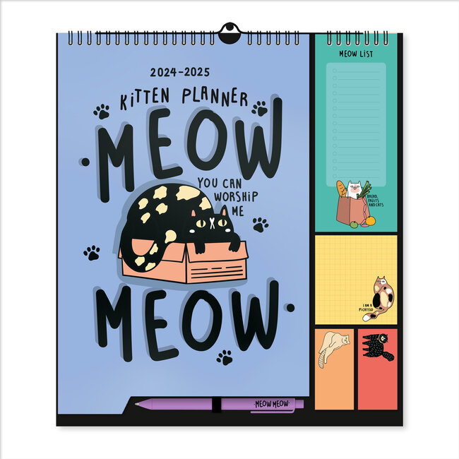 Meow Meow 4 person Planner 2025