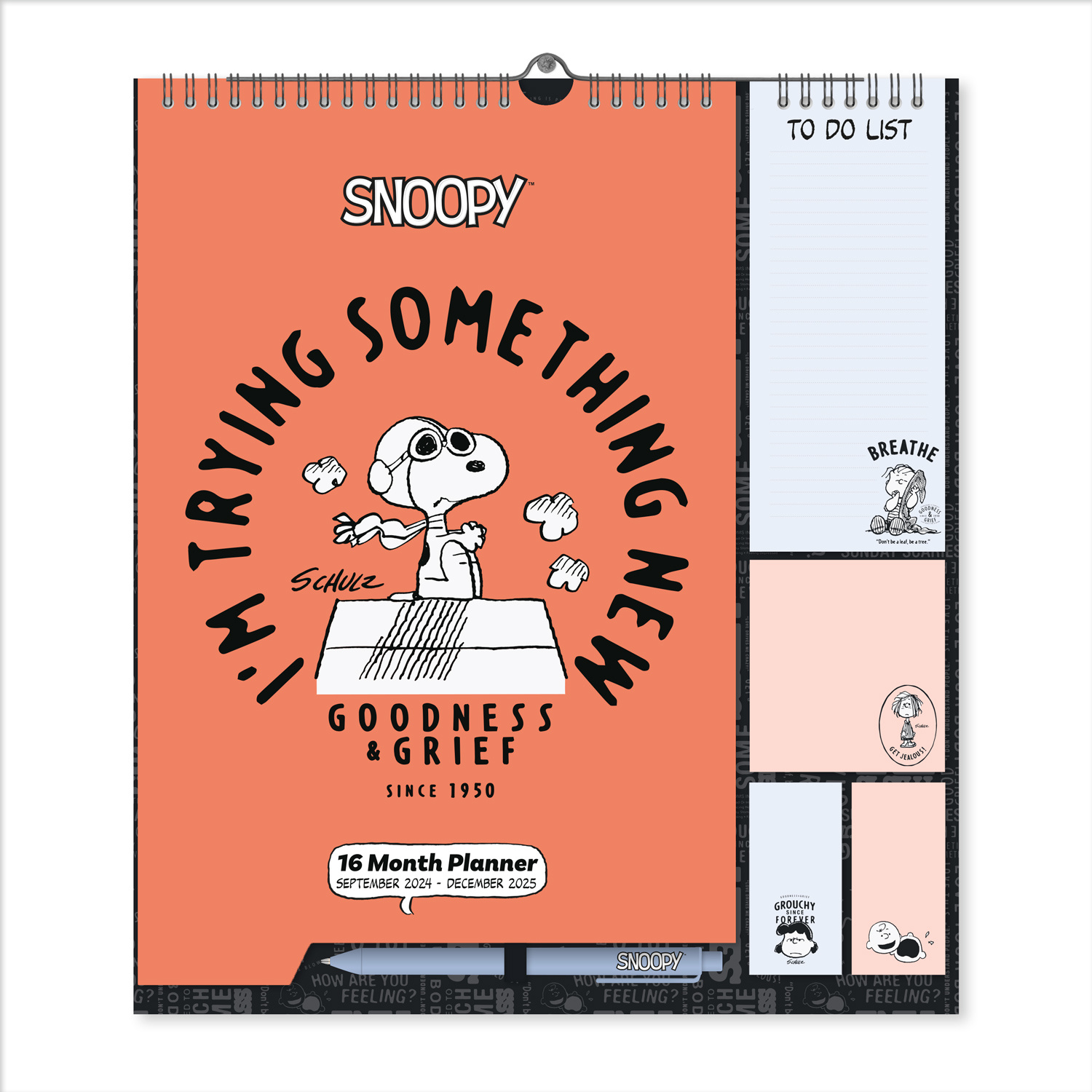Snoopy 4 persoons Planner 2025 Kopen? Bestel eenvoudig en snel online Kalenderwinkel.nl