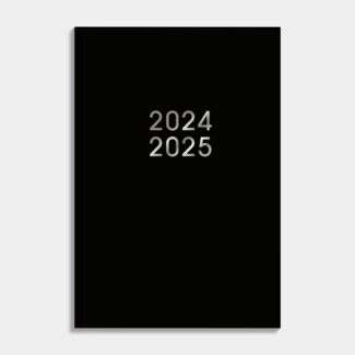 De Hobbit A5 Agenda de base 2025-2025 Noir