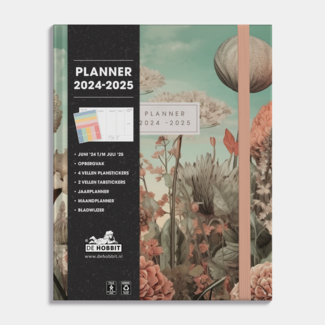 De Hobbit A5+ Planner 2025 - 2025 Field flowers