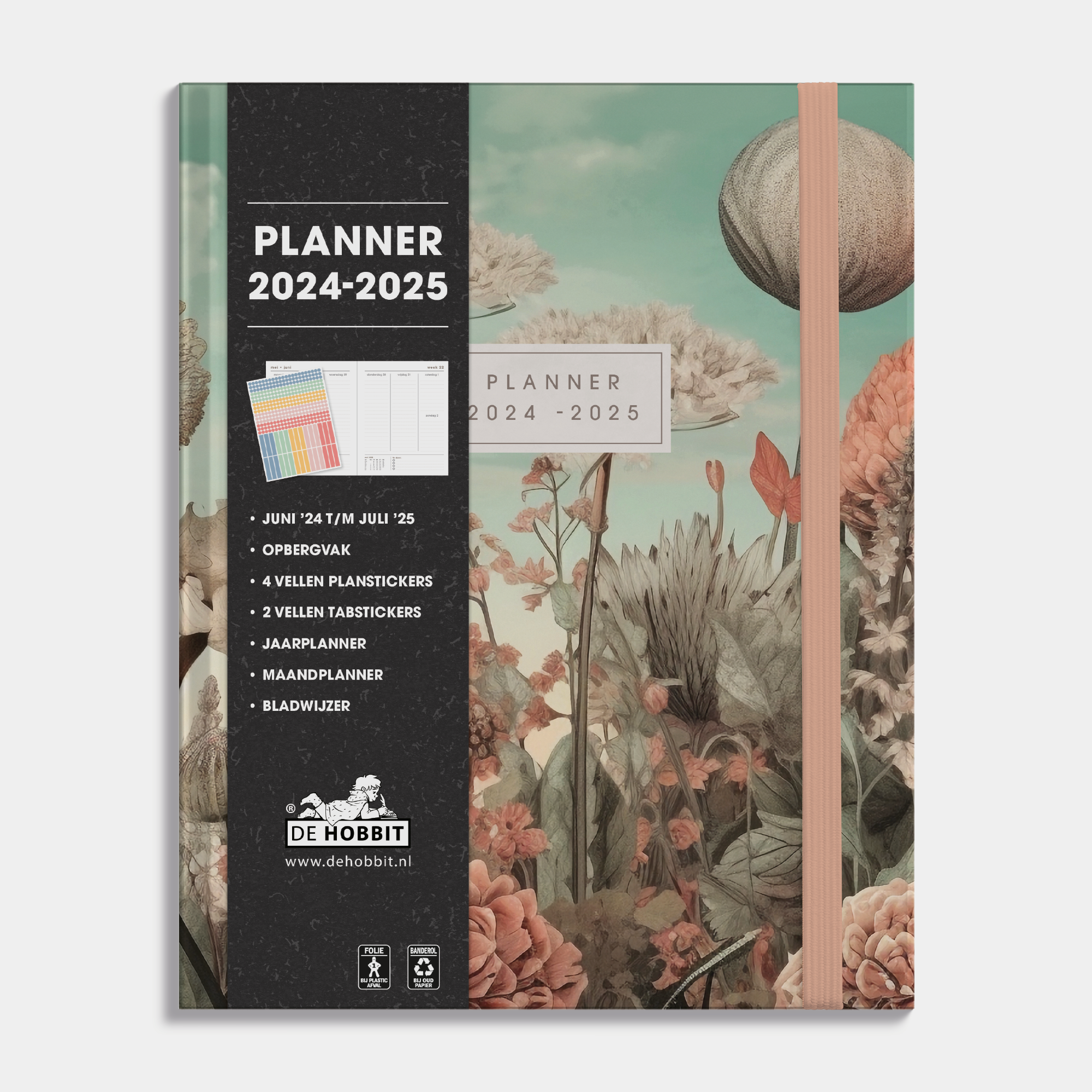 A5+ Planner 2024 - 2025 Veldbloemen