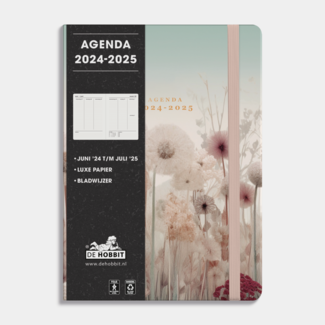 De Hobbit A5 Agenda 2025 - 2025 Fleurs des champs