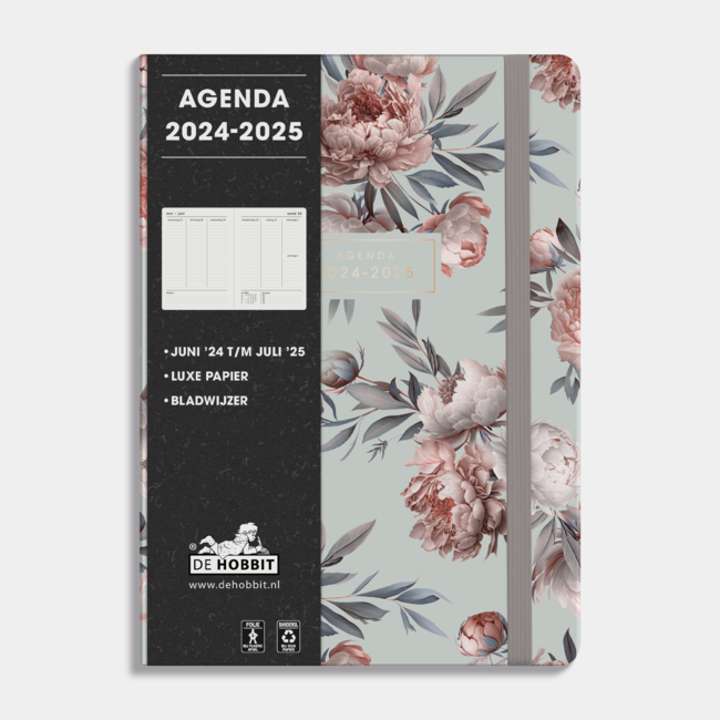 A5 Agenda 2025 - 2025 Peonie