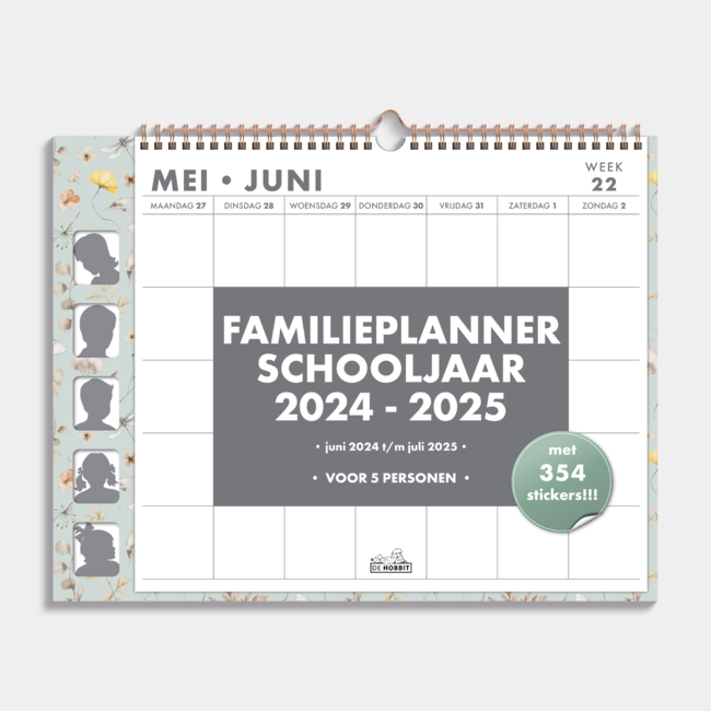 De Hobbit Cover Family Planner 2025-2025