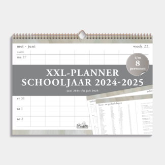 De Hobbit XXL Family Planner 2025 - 2025 8 persone