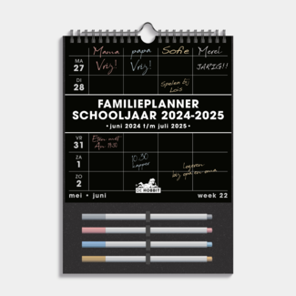 De Hobbit Familieplanner Schooljaar 2024 - 2025 A4