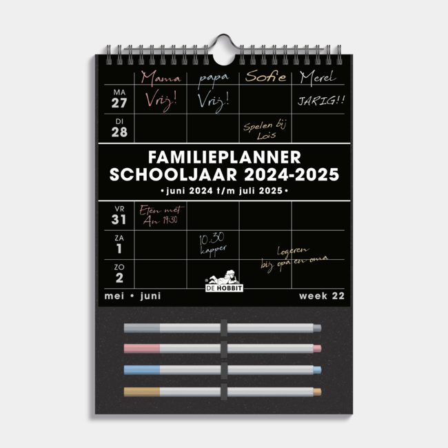 Family planner School year 2025 - 2025 A4