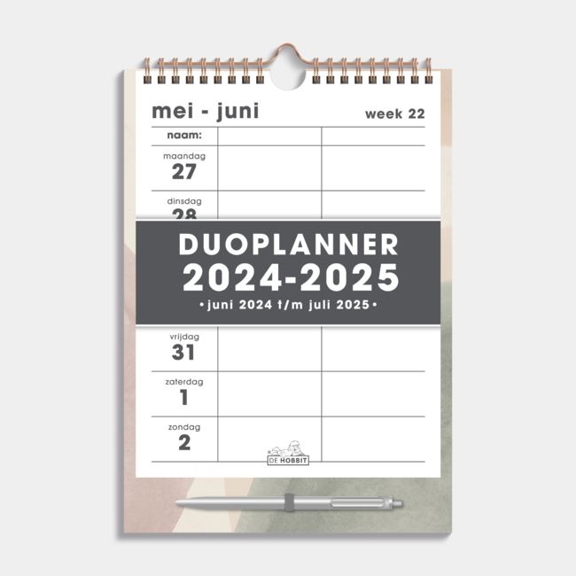 De Hobbit Duoplanner A4 2025 - 2025 Abstract