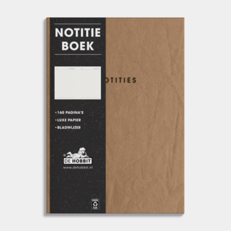 De Hobbit A5 Notebook Business Washed kraft