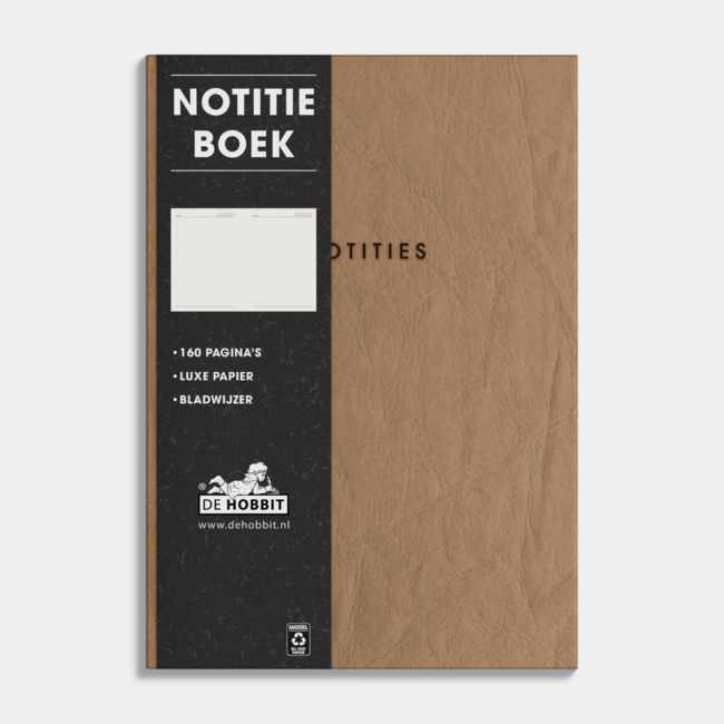 Carnet de notes A5 Business Washed kraft