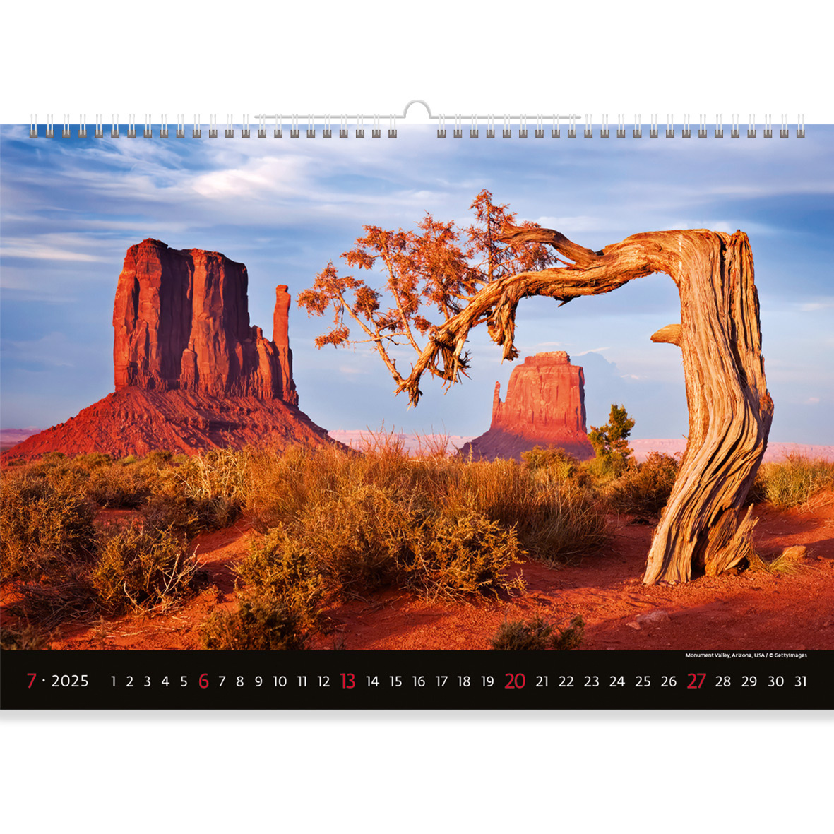 Buying Landscapes Calendar 2025? Quick and easy online Kalenderwinkel.nl