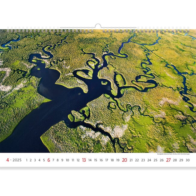 Buying National Parks Calendar 2025? Simply online Kalenderwinkel.nl