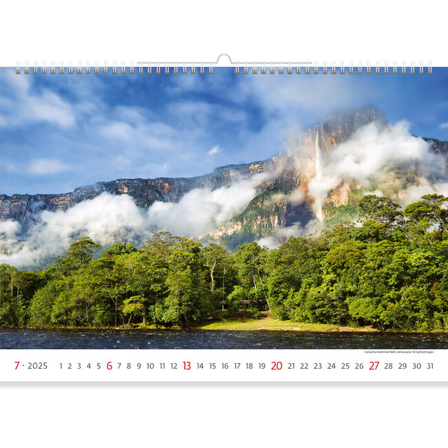 Buying National Parks Calendar 2025? Simply online Kalenderwinkel.nl