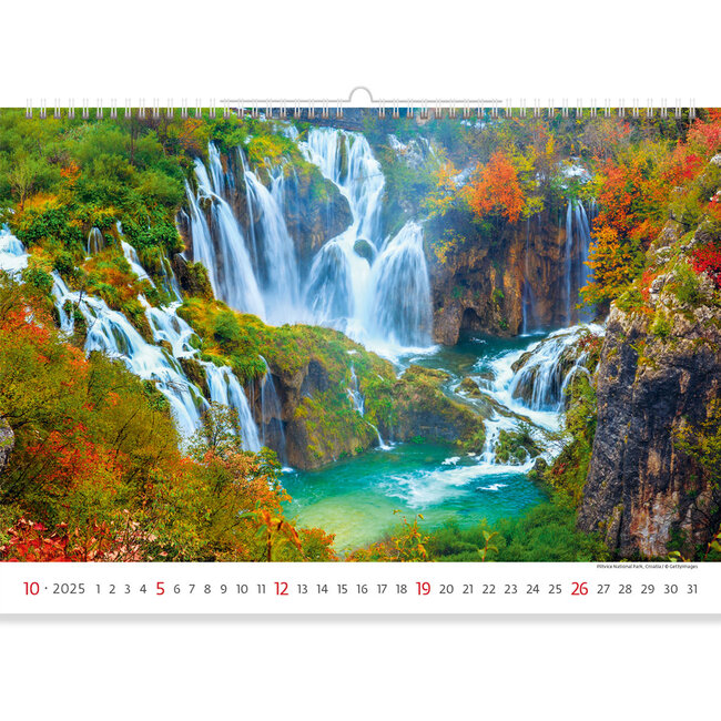 Buying National Parks Calendar 2025? Simply online Kalenderwinkel.nl