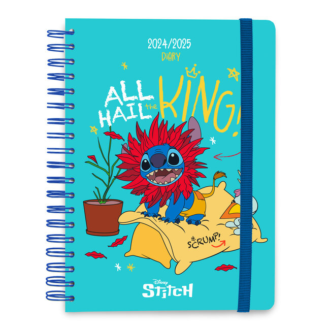 Disney's Stitch School Agenda 2024-2025 ( aug - juli )
