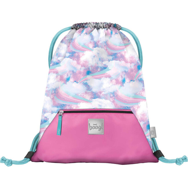 Baagl Sky Gym Bag with Zipper