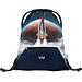 Baagl Space Shuttle Gym Bag with Zipper