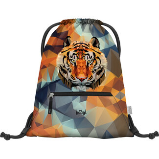 Baagl Tiger Gym Bag with Zipper