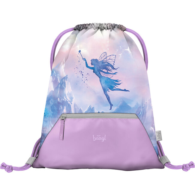 Baagl Fairy Gym Bag with Zipper