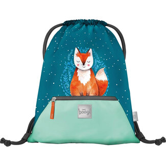 Baagl Sac de sport Foxes avec fermeture éclair