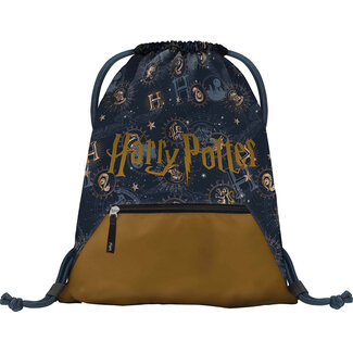 Baagl Borsa da ginnastica di Harry Potter Hogwarts con chiusura a cerniera