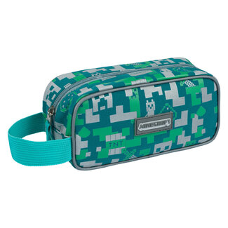 Baagl Etui - Pennenzak Minecraft Silver Creeper