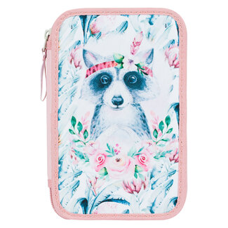 Baagl Luxury pencil case - Raccoon pencil case