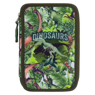 Baagl Trousse à crayons de luxe Dinosaures