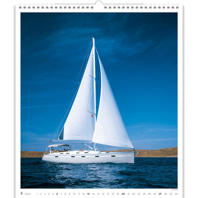 Sailing Calendar 2025 Buy? Quick and easy online Kalenderwinkel.nl