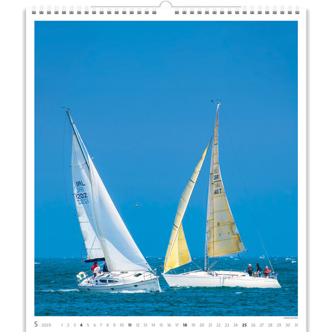 Sailing Calendar 2025 Buy? Quick and easy online Kalenderwinkel.nl