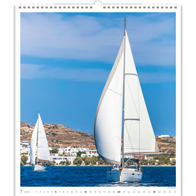 Sailing Calendar 2025 Buy? Quick and easy online Kalenderwinkel.nl